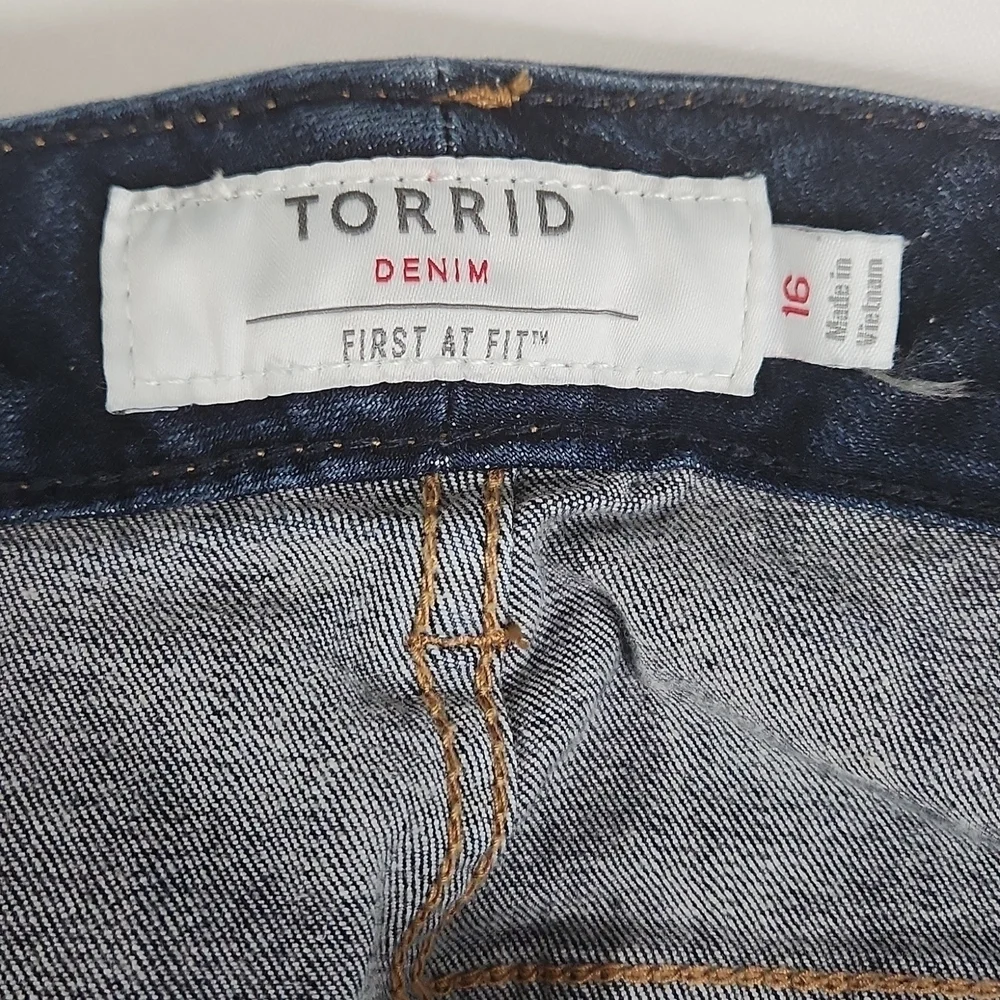Torrid Denim‎ Shorts with Rolled Hem